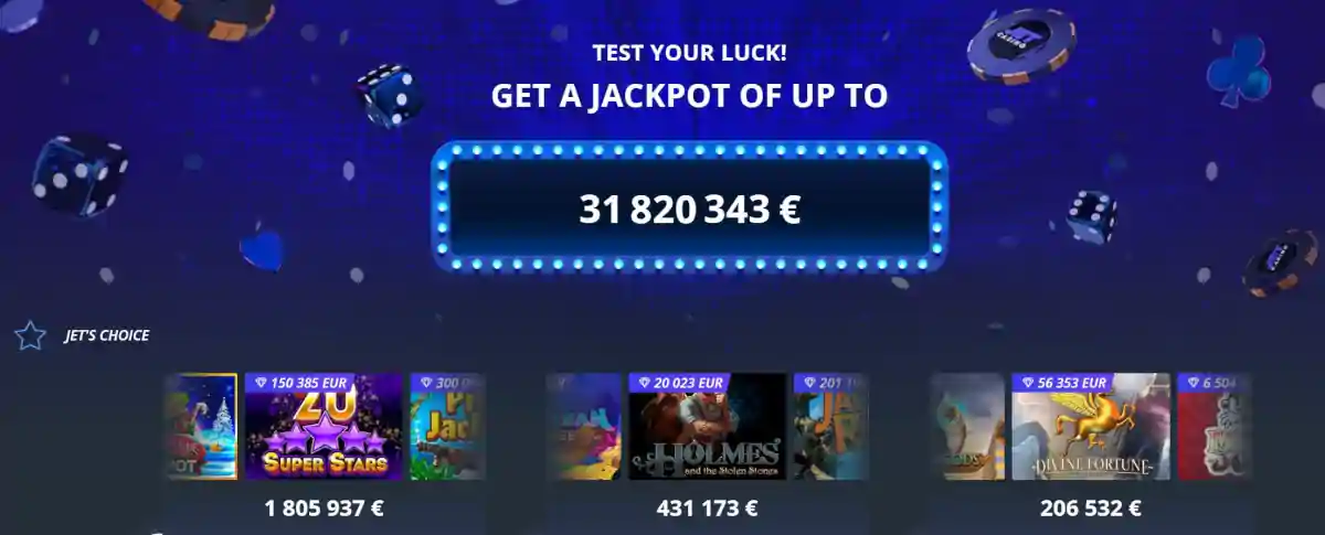 Jet casino