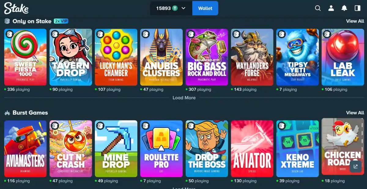 What to play at Stake casino